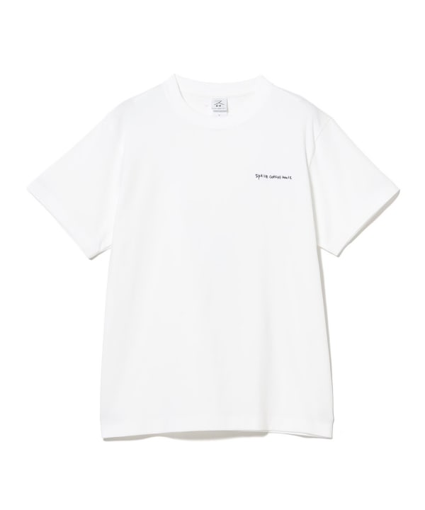 菊地延@B印MARKET / SPAiCE COFFEE HOUSE 刺繍Tシャツ