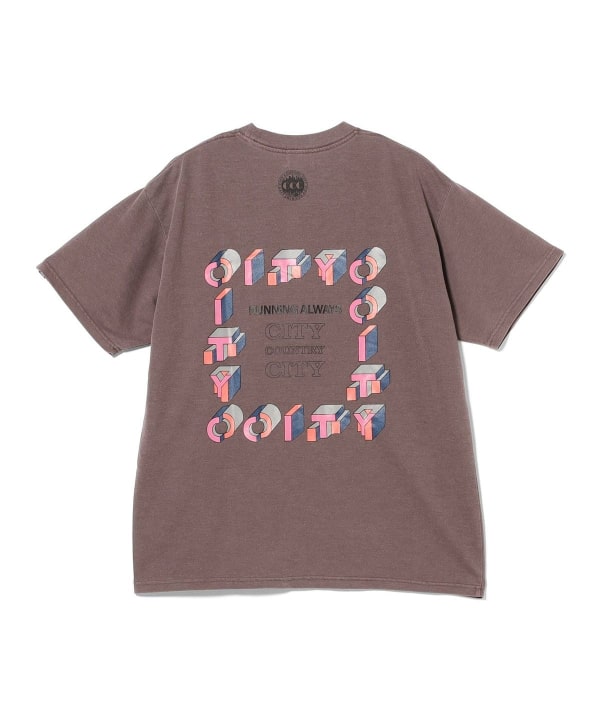 【別注】牧野英明@B印MARKET / CITY COUNTRY CITY PIGMENT DYE TEE ①
