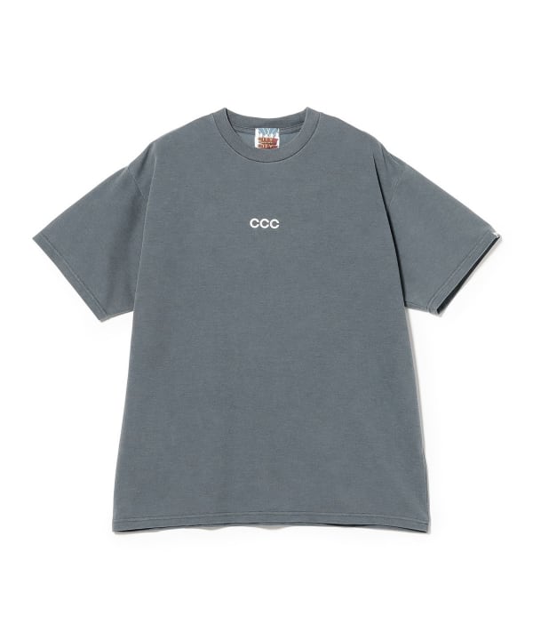 【別注】牧野英明@B印MARKET / CITY COUNTRY CITY PIGMENT DYE TEE ②