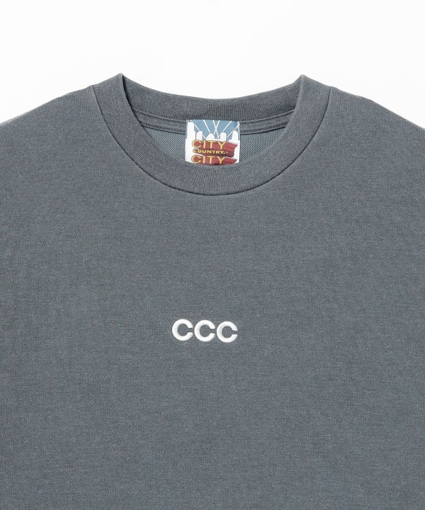 【別注】牧野英明@B印MARKET / CITY COUNTRY CITY PIGMENT DYE TEE ②
