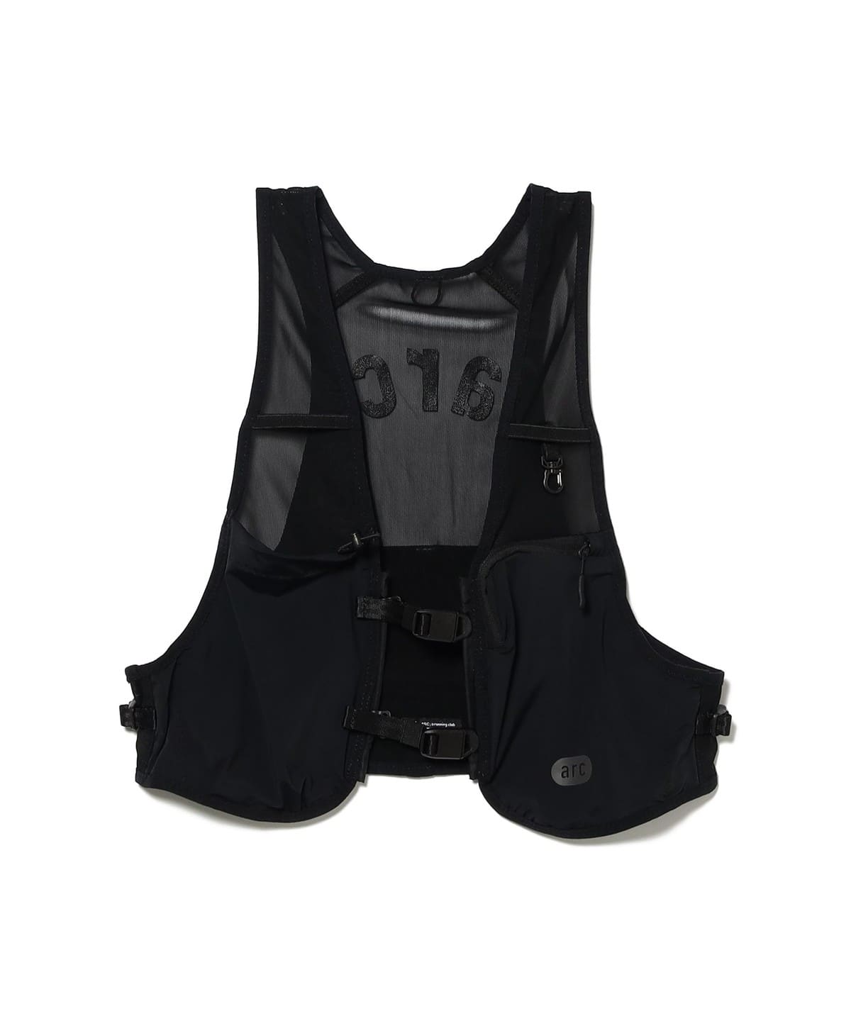 牧野英明@B印MARKET / arc 10km Running Ves トップス MEN BLACK M 牧野英明@B印MARKET / arc 10km Running Ves トップス MEN BLACK M