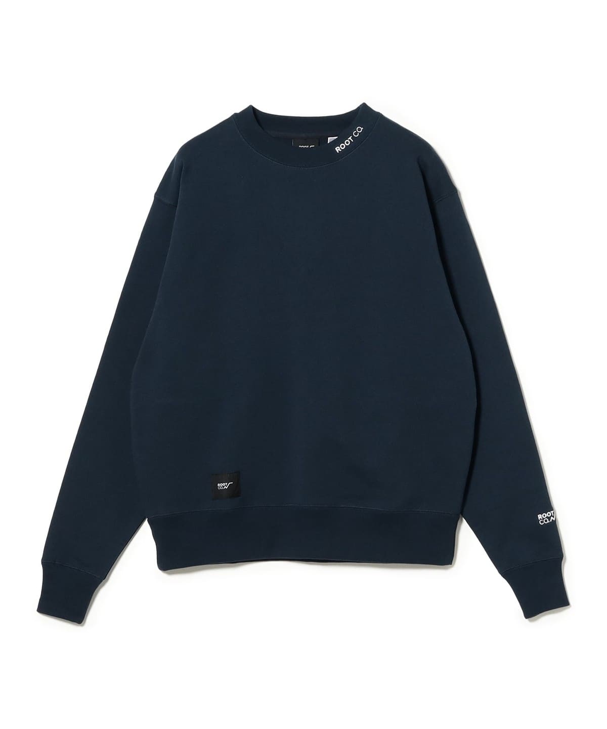 �e�n��@B��MARKET / ROOT CO. ���[�g PLAY UTILITY BACK POCKET Crewneck Sweat�i�Z�b�g�A�b�v�Ή��j �g�b�v�X MEN �l�C�r�[ M