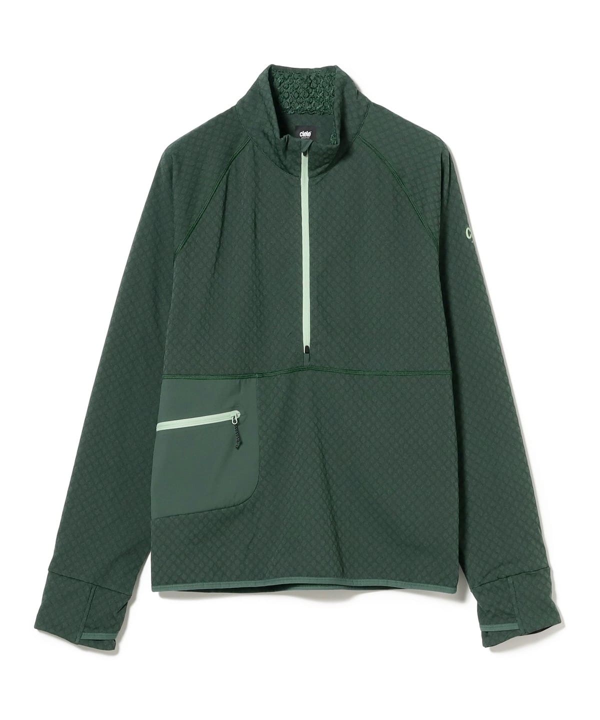牧野英明@B印MARKET / ciele Athletics VLV Halfzip ブルゾン MEN Janium L 牧野英明@B印MARKET / ciele Athletics VLV Halfzip ブルゾン MEN Janium L
