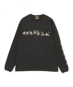 菊地延@B印MARKET / DUCKROW STOPMOTION L/S TEE