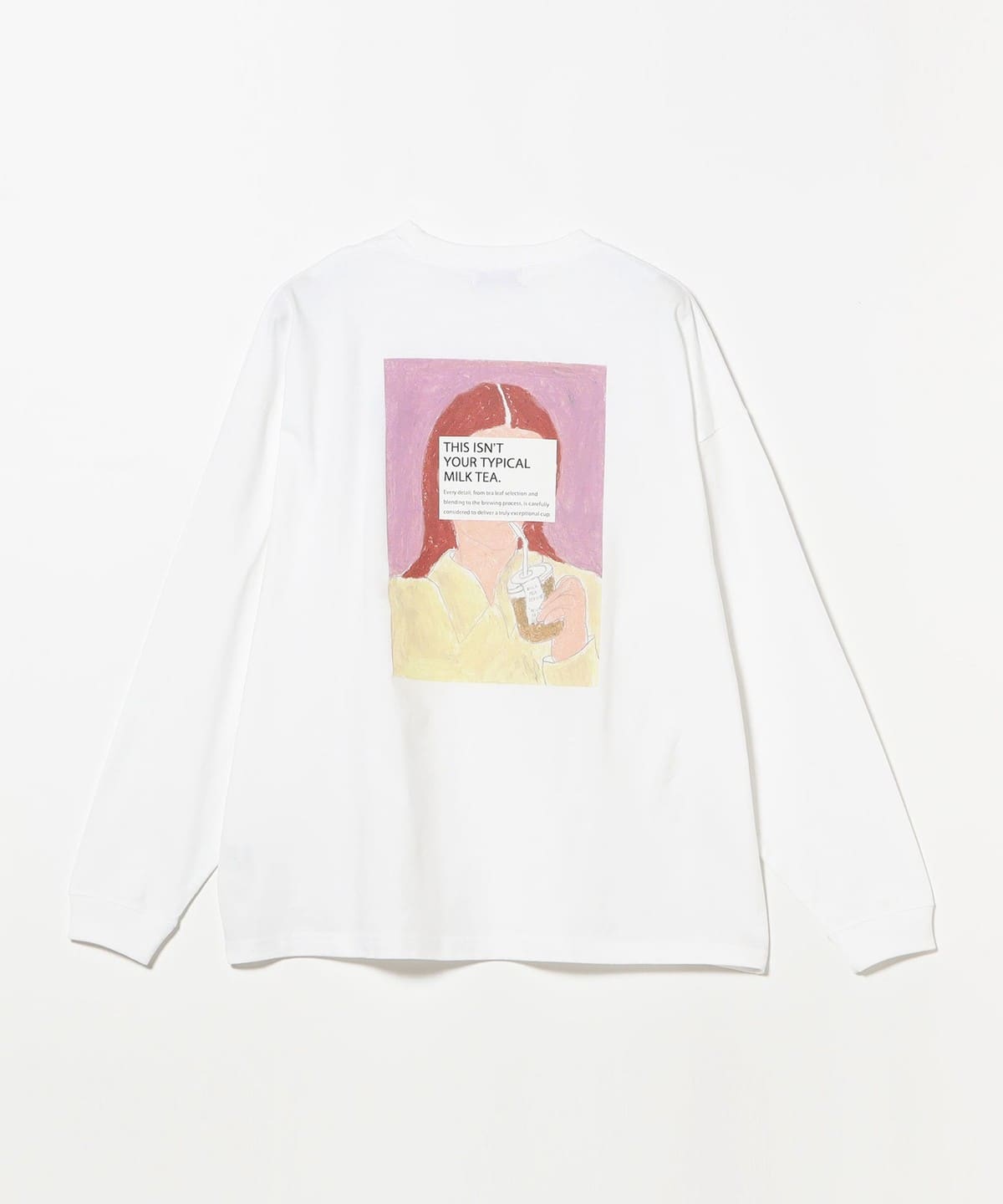 B印MARKET（B印マーケット）MILK TEA SERVICE / ロングスリーブ T