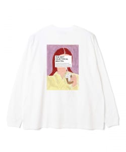 MILK TEA SERVICE / ロングスリーブ Tシャツ