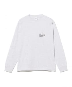 菊地延@B印MARKET / SPAiCE COFFEE BLACK RAMSデザイン ロングスリーブTシャツ