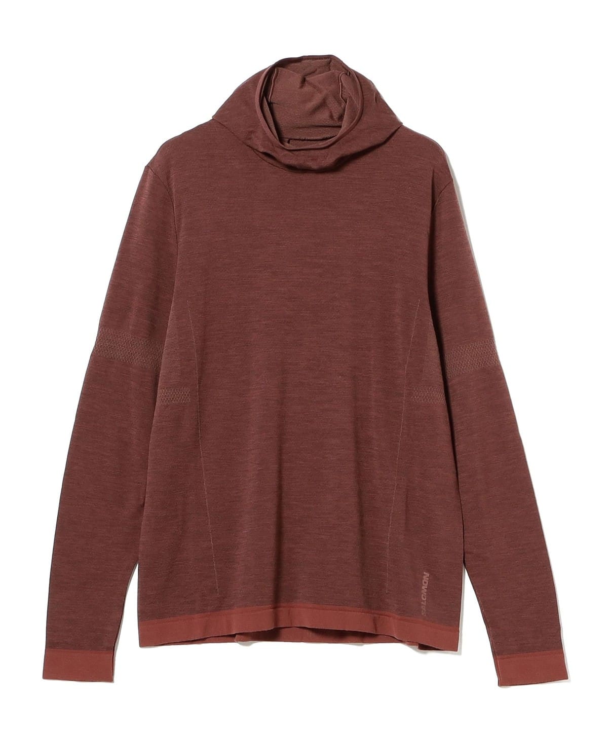 牧野英明@B印MARKET / SALOMON サロモン ESSENTIAL WOOL HOODIE トップス MEN WINE L 牧野英明@B印MARKET / SALOMON サロモン ESSENTIAL WOOL HOODIE トップス MEN WINE L