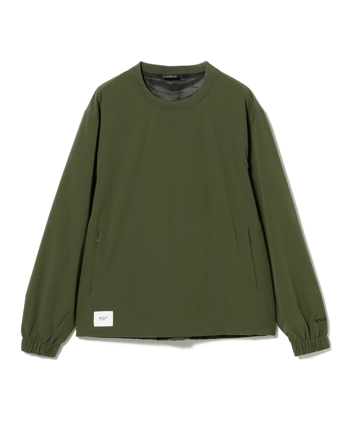 菊地延@B印MARKET / ROOT CO. ルート PLAY Stretch Smock ブルゾン MEN カーキ L 菊地延@B印MARKET / ROOT CO. ルート PLAY Stretch Smock ブルゾン MEN カーキ L