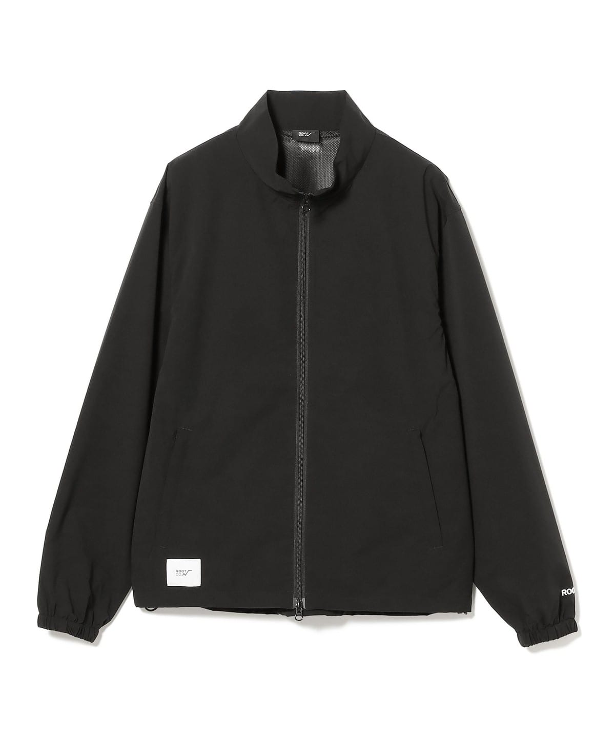 菊地延@B印MARKET / ROOT CO. ルート PLAY Stretch Track Jacket ブルゾン MEN ブラック S 菊地延@B印MARKET / ROOT CO. ルート PLAY Stretch Track Jacket ブルゾン MEN ブラック S