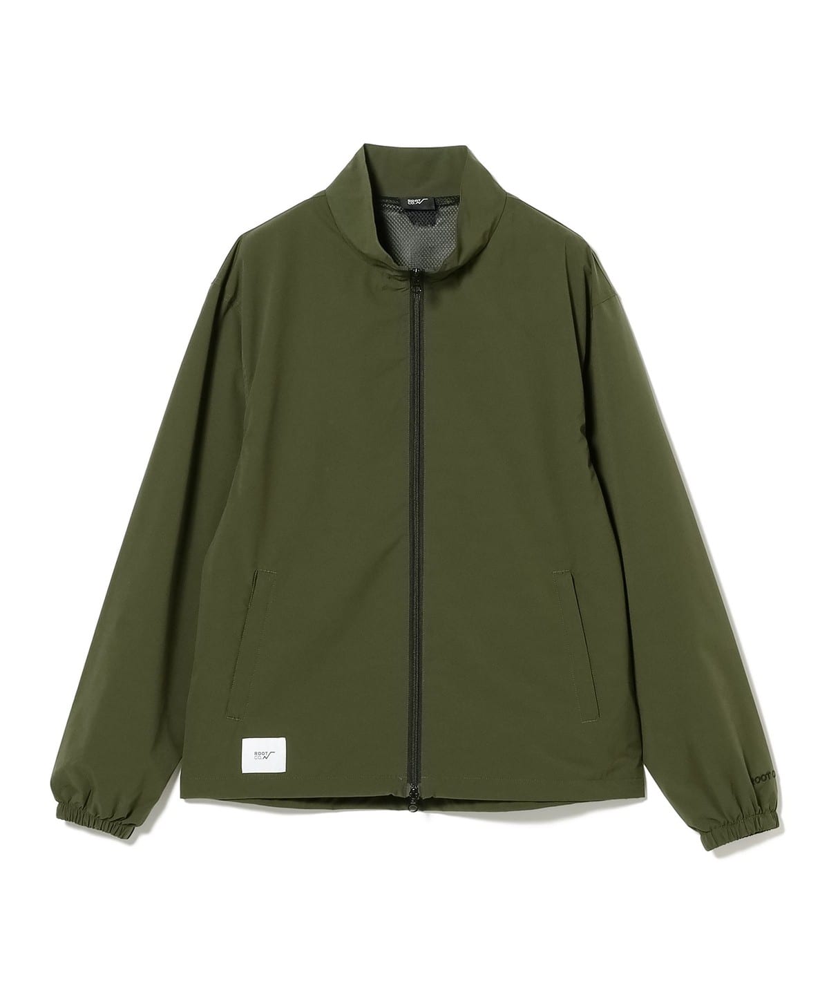 菊地延@B印MARKET / ROOT CO. ルート PLAY Stretch Track Jacket ブルゾン MEN カーキ S 菊地延@B印MARKET / ROOT CO. ルート PLAY Stretch Track Jacket ブルゾン MEN カーキ S