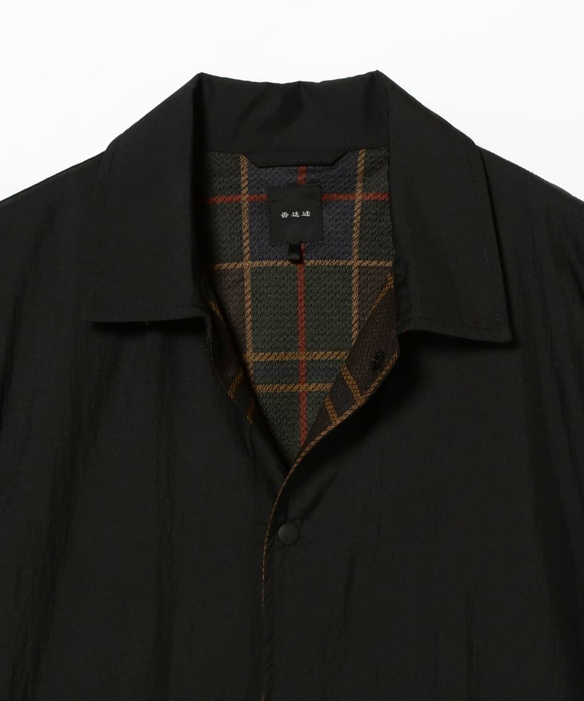 BEAMS × 迷迭香 チェック UL DAILY COACH JACKET B印MARKET（B印マーケット）【別注】牧野英明@B印MARKET / 迷迭香 UL