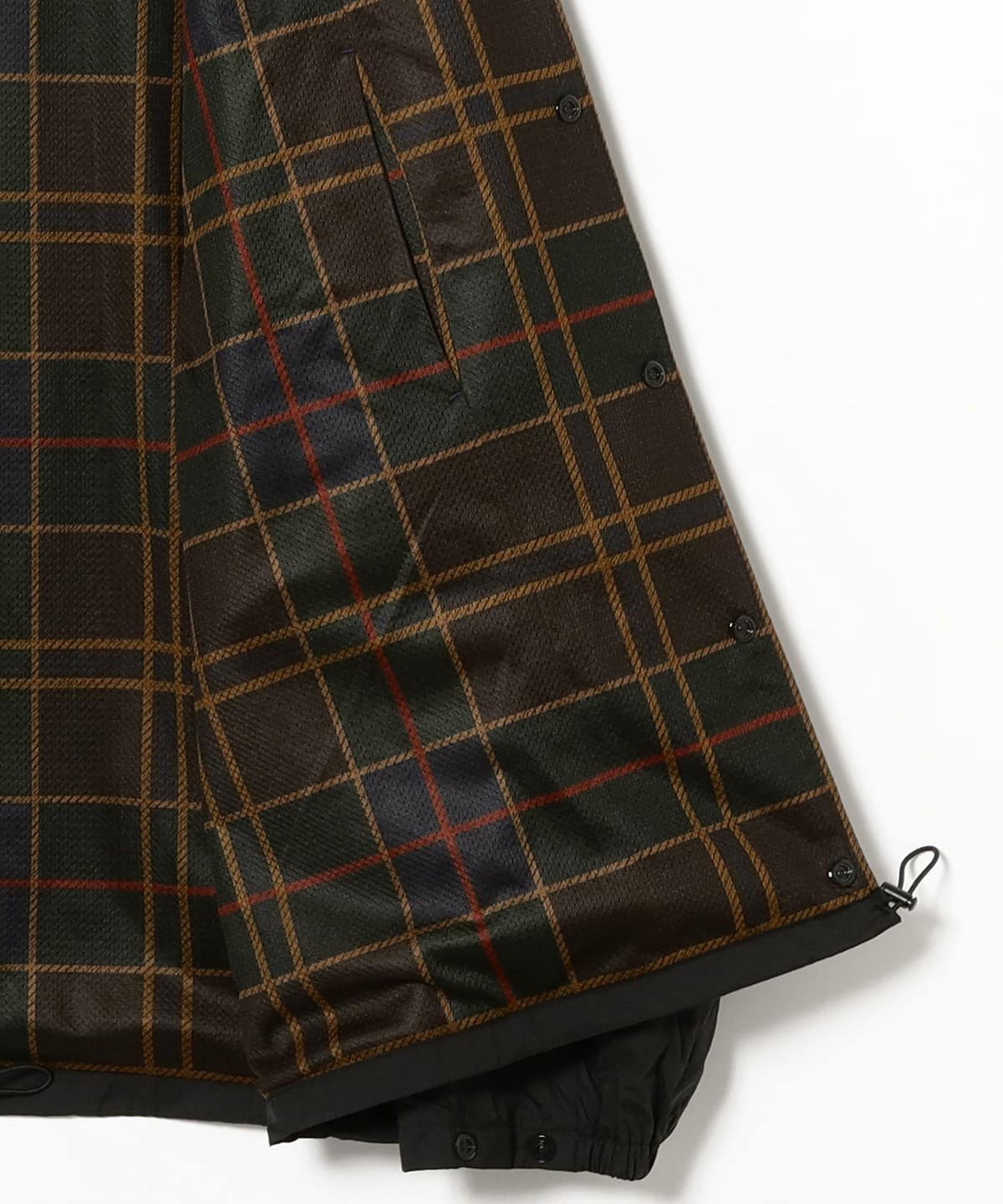 BEAMS × 迷迭香 チェック UL DAILY COACH JACKET B印MARKET（B印マーケット）【別注】牧野英明@B印MARKET / 迷迭香 UL