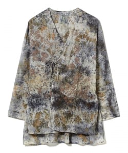 若生多絵子＠B印MARKET / Funatabi Atelier Botanical Dye Slit Jacket