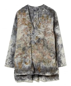 若生多絵子＠B印MARKET / Funatabi Atelier Botanical Dye Slit Jacket