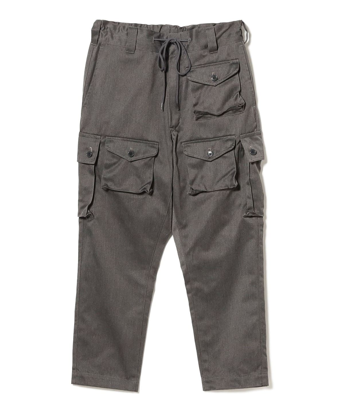 和田健二郎＠B印MARKET B印マーケット / ORIGINAL マルチポケット カーゴ パンツ MEN GREY 32