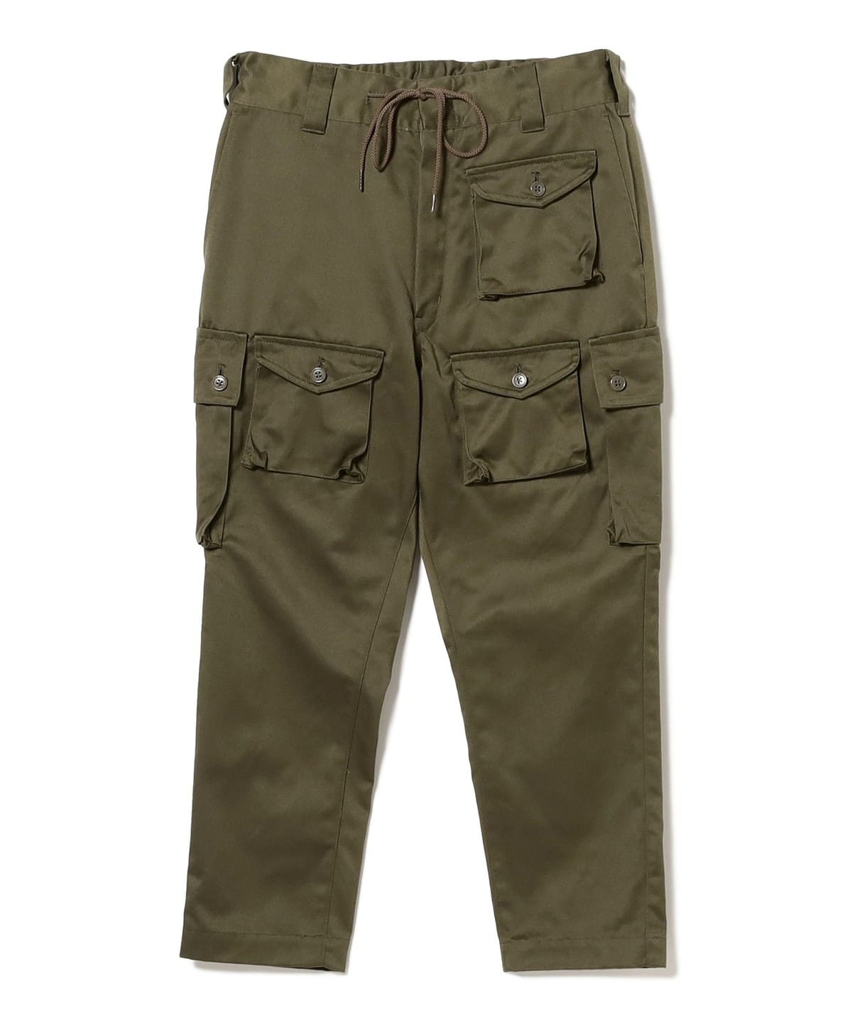 和田健二郎＠B印MARKET B印マーケット / ORIGINAL マルチポケット カーゴ パンツ MEN OLIVE 30