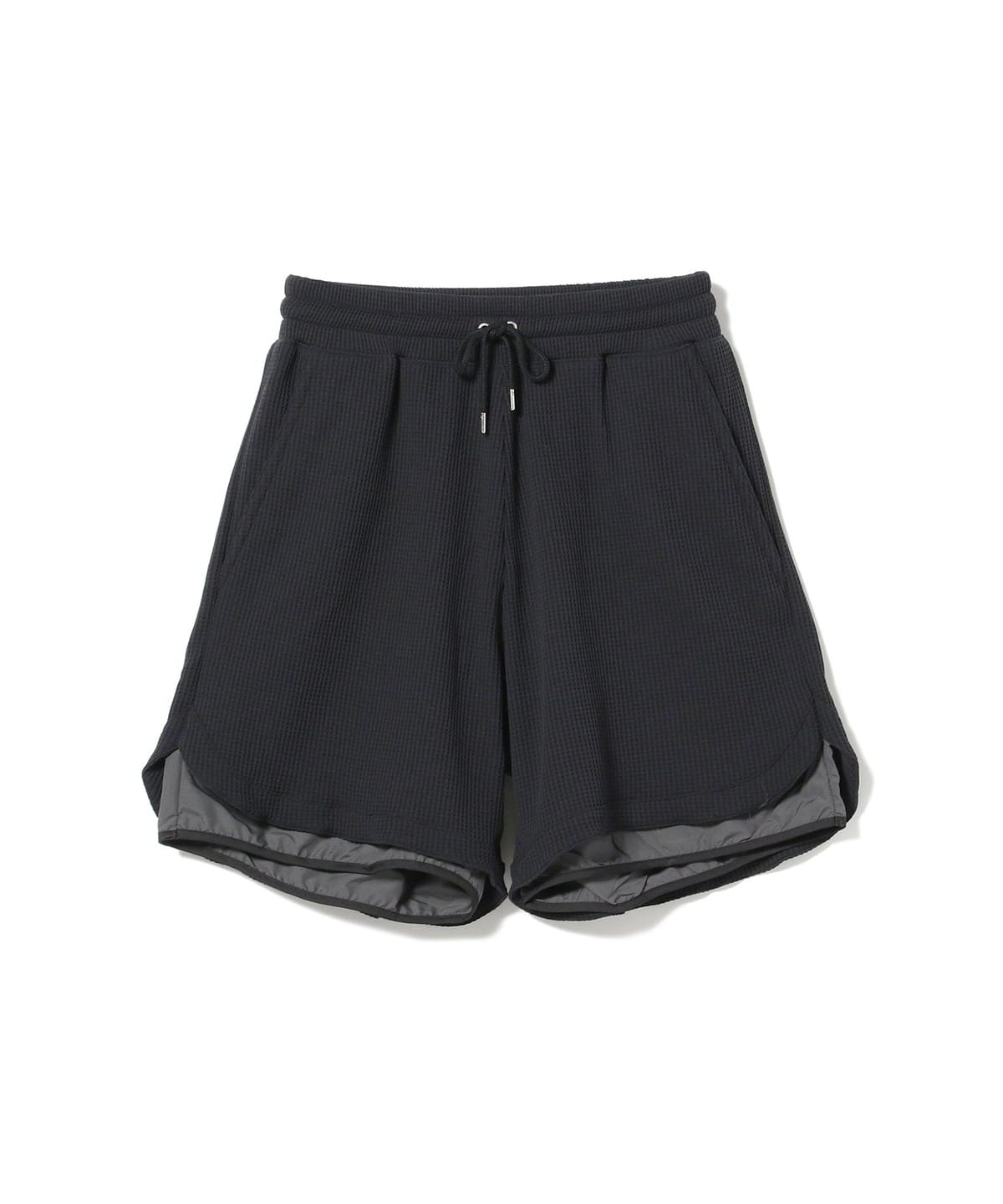【5/1新規値下げ】牧野英明@B印MARKET / meanswhile WAFFLE EASY SHORTS パンツ MEN BLACK S 【5/1新規値下げ】牧野英明@B印MARKET / meanswhile WAFFLE EASY SHORTS パンツ MEN BLACK S