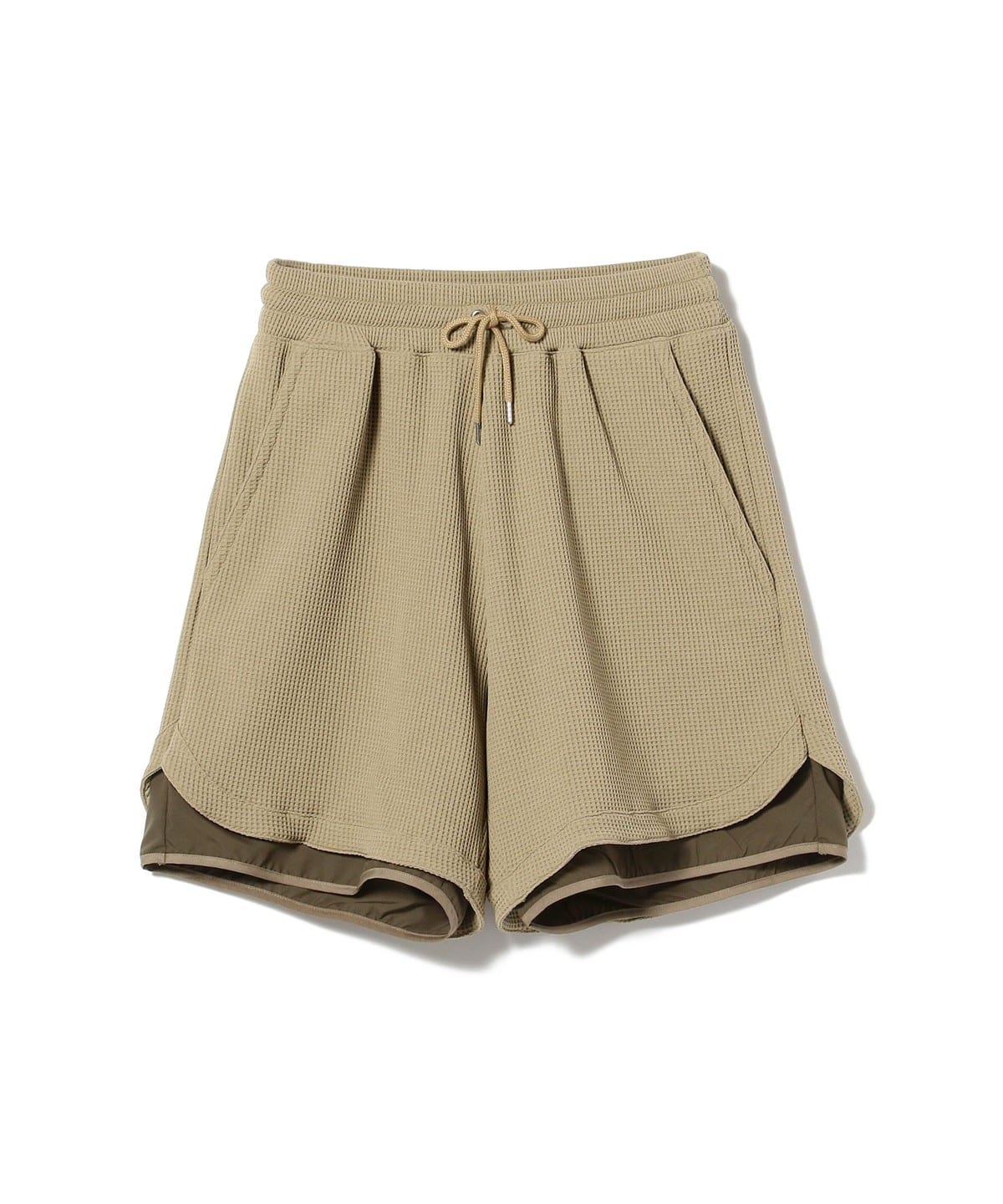 【5/1新規値下げ】牧野英明@B印MARKET / meanswhile WAFFLE EASY SHORTS パンツ MEN BEIGE S 【5/1新規値下げ】牧野英明@B印MARKET / meanswhile WAFFLE EASY SHORTS パンツ MEN BEIGE S
