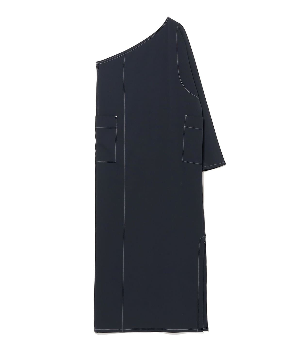 若生多絵子＠B印MARKET / &her One shoulder Dress ワンピース WOMEN NAVY ONE SIZE