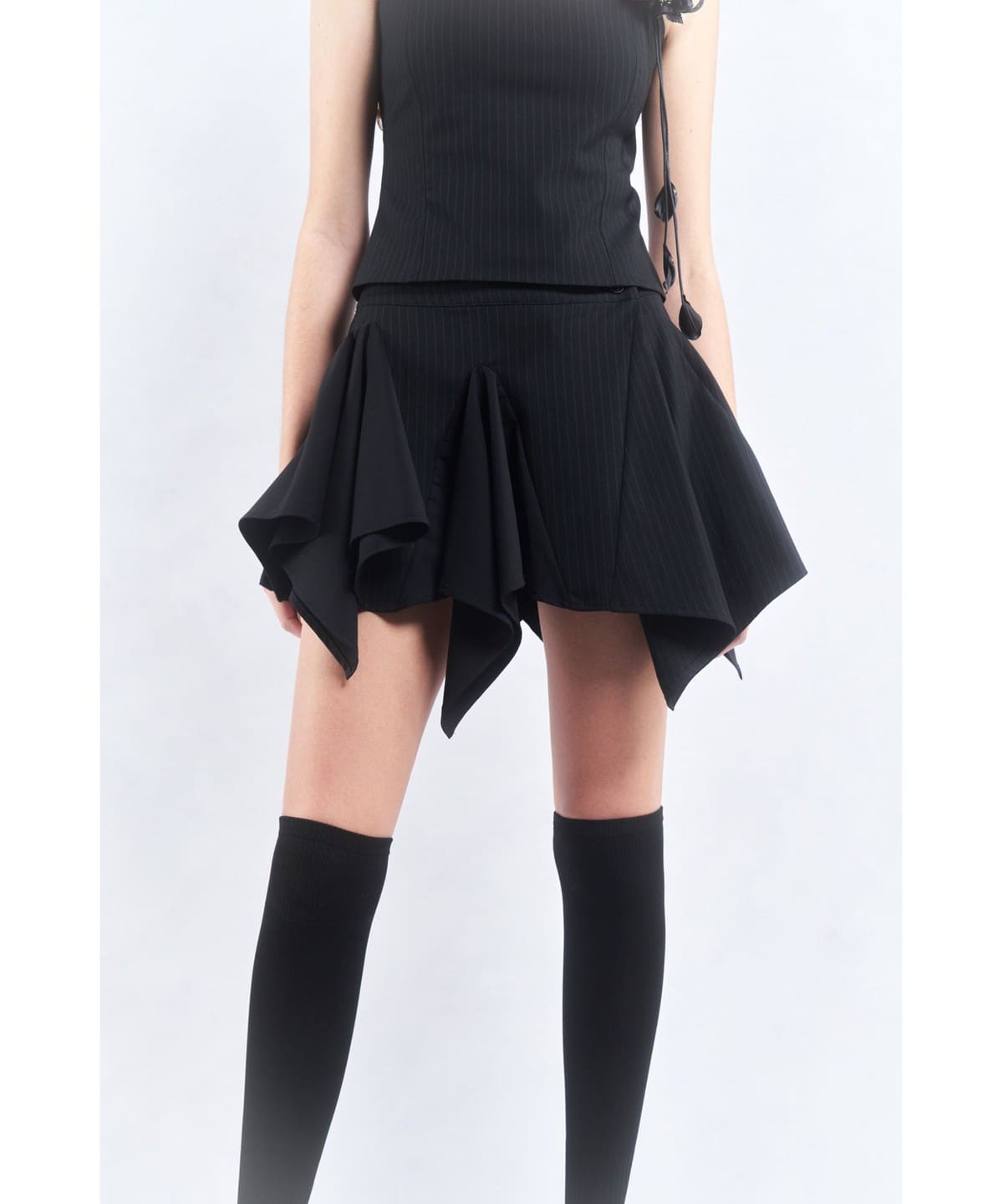 藤井早希子@B印MARKET / 2000Archives BLOCK UNBALANCED MINISKIRT スカート WOMEN BLACK M 藤井早希子@B印MARKET / 2000Archives BLOCK UNBALANCED MINISKIRT スカート WOMEN BLACK M
