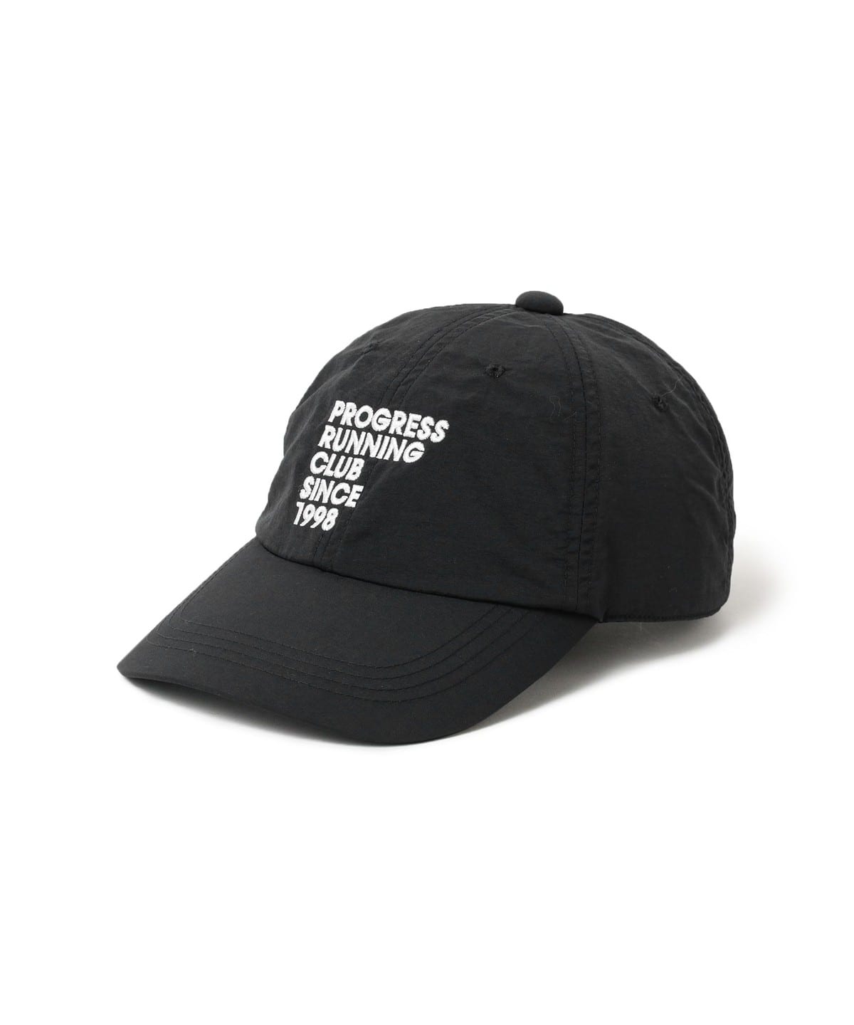 牧野英明@B印MARKET / PROGRESS RUNNING CLUB DRY CAP(1998) 帽子 MEN BLACK ONE SIZE 牧野英明@B印MARKET / PROGRESS RUNNING CLUB DRY CAP(1998) 帽子 MEN BLACK ONE SIZE