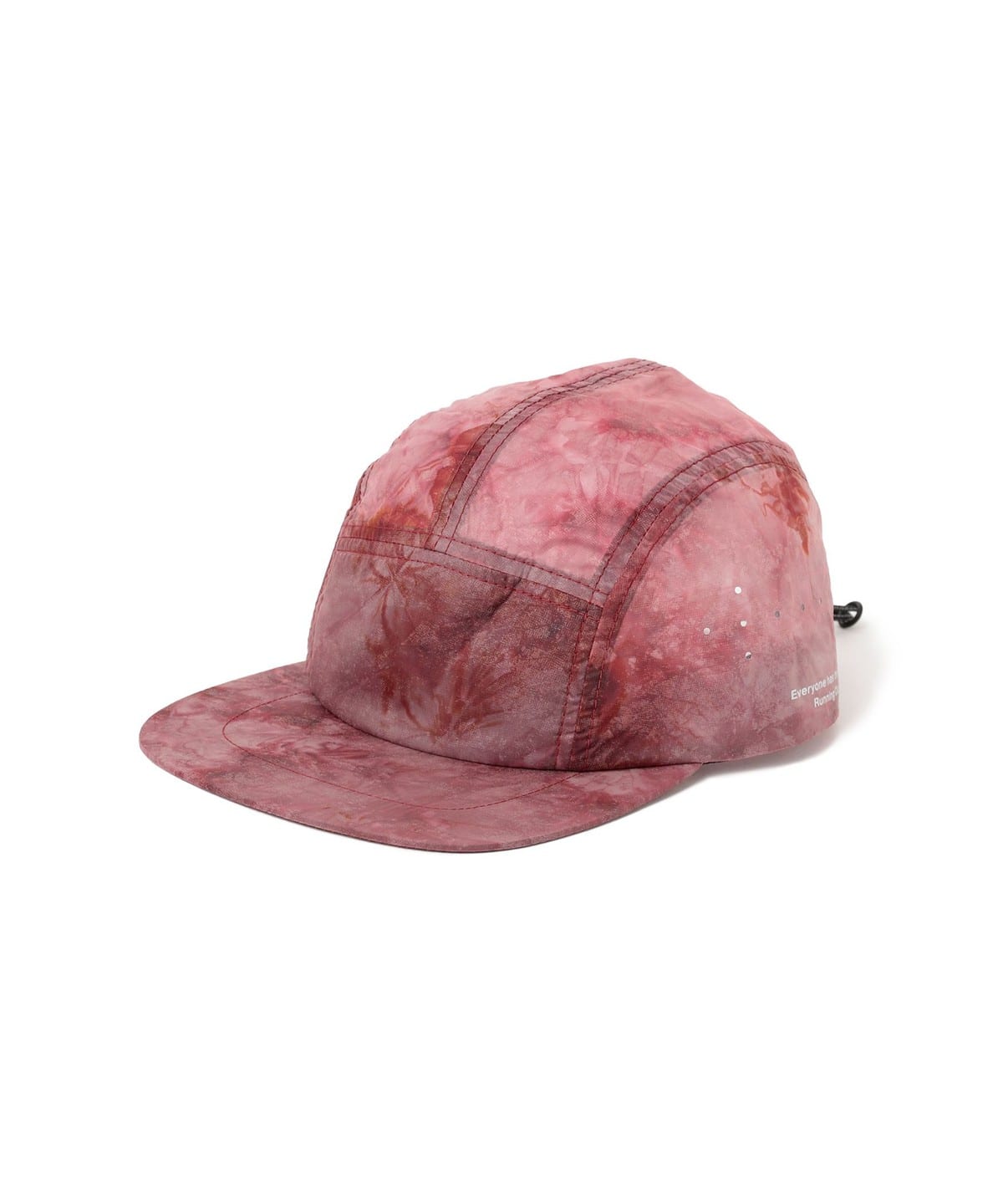 【別注】牧野英明@B印MARKET / arc Marble Running Cap 帽子 MEN BURGUNDY ONE SIZE 【別注】牧野英明@B印MARKET / arc Marble Running Cap 帽子 MEN BURGUNDY ONE SIZE