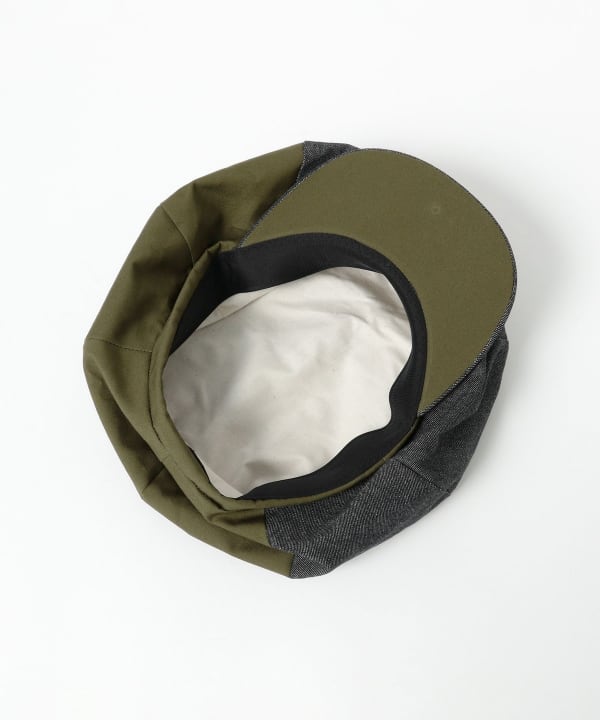 【別注】Heg.@B印MARKET / MATERIA × Heg. Denim Combination LOOP Casquette