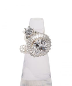 B印MARKET / e.m. 女の一生 パールホワイト リング