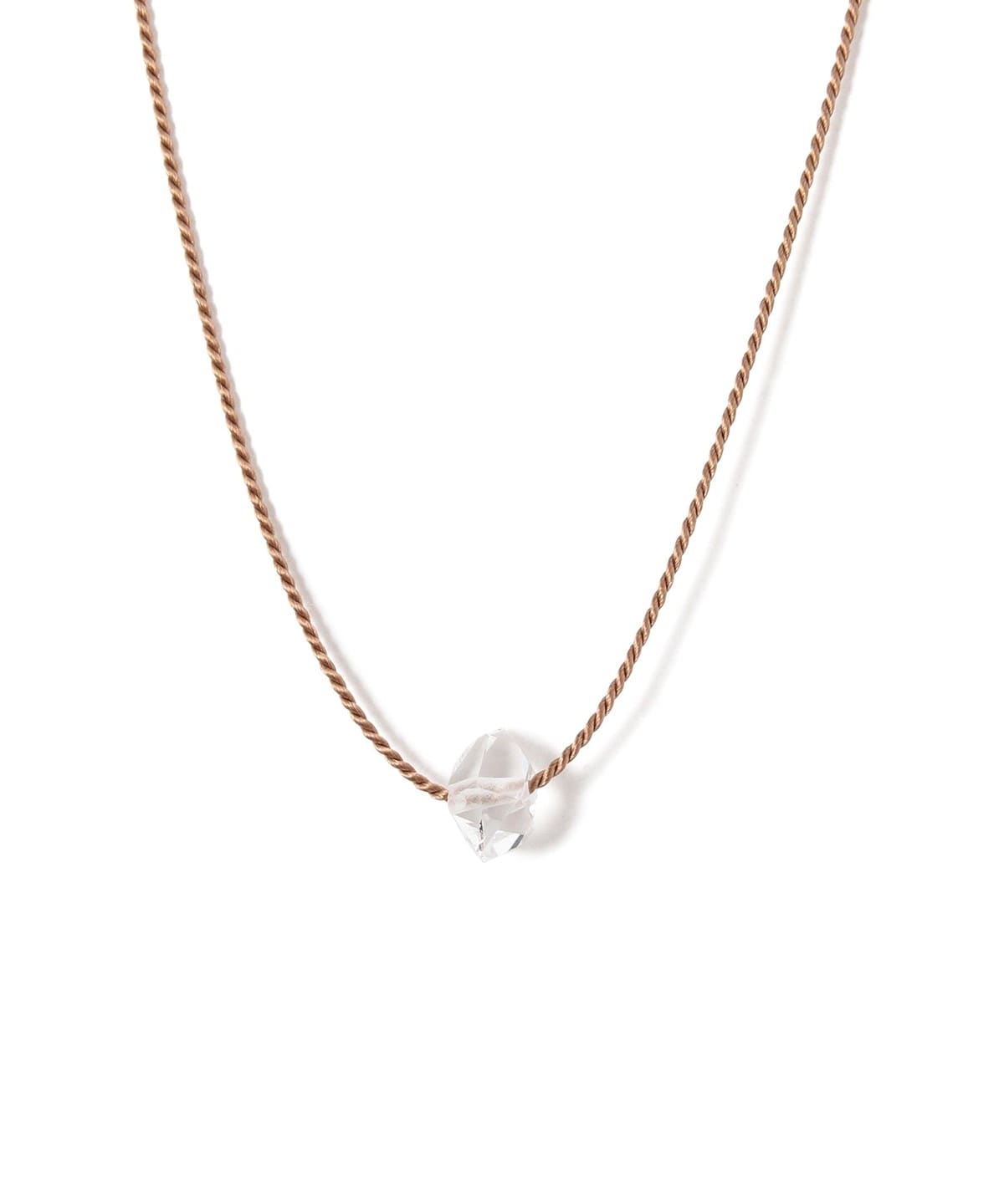 B印MARKET（B印マーケット）【別注】若生多絵子@B印MARKET / DEAR WOMAN Silk code x Herkimer  diamond Necklace（アクセサリー ネックレス）通販｜BEAMS