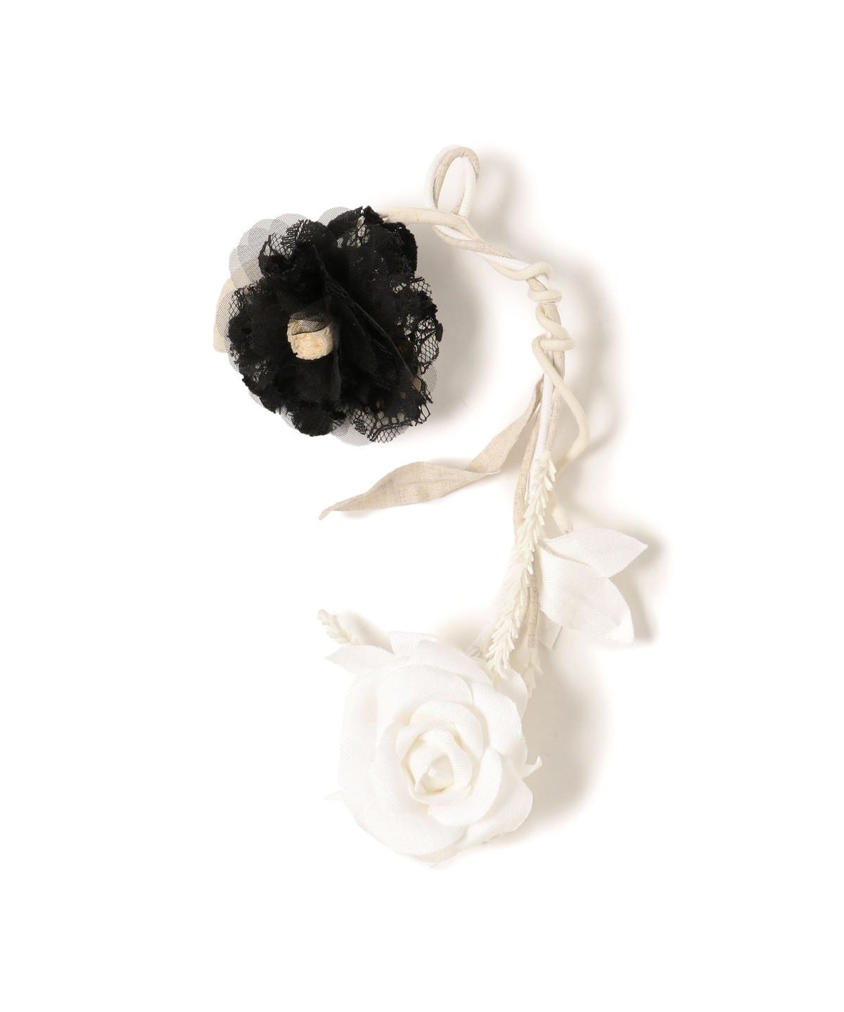 B印MARKET / LOVECO ロヴェコ 3 wreathe 雑貨・ホビー WOMEN ブラック/ホワイト ONE SIZE B印MARKET / LOVECO ロヴェコ 3 wreathe 雑貨・ホビー WOMEN ブラック/ホワイト ONE SIZE