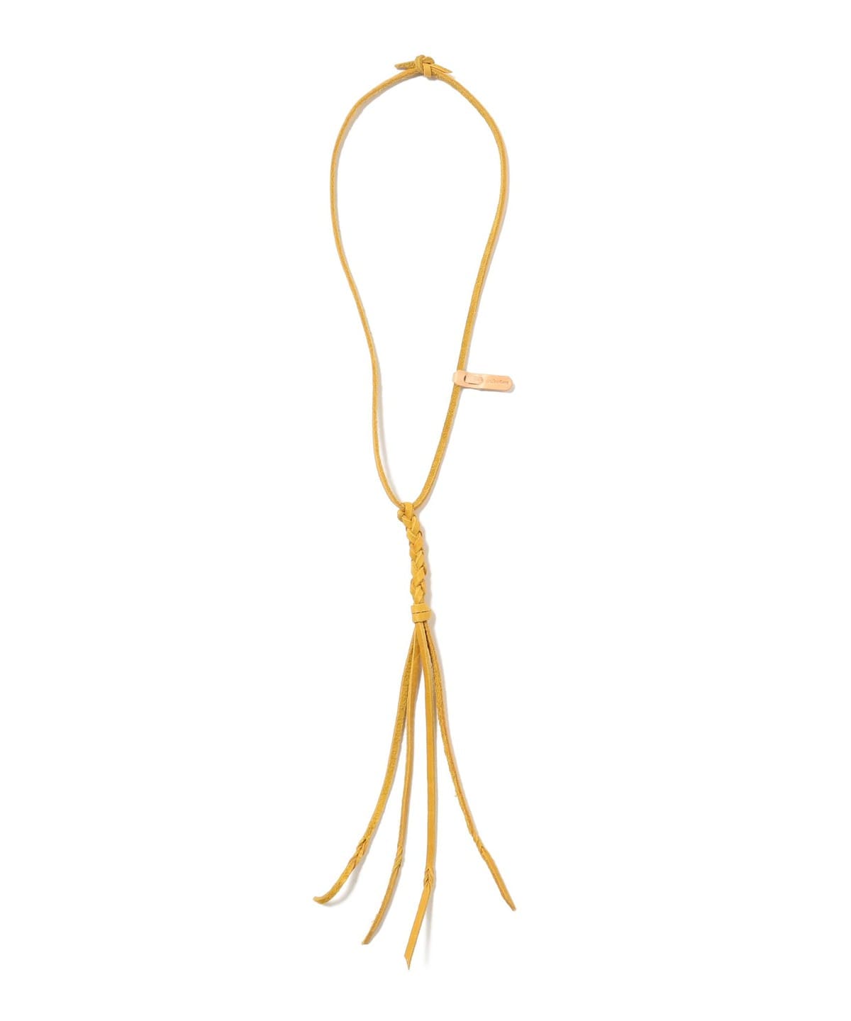 和田健二郎@B印MARKET / YUKETEN ユケテン Braided Leather Necklace アクセサリー MEN GOLD ONE SIZE 和田健二郎@B印MARKET / YUKETEN ユケテン Braided Leather Necklace アクセサリー MEN GOLD ONE SIZE