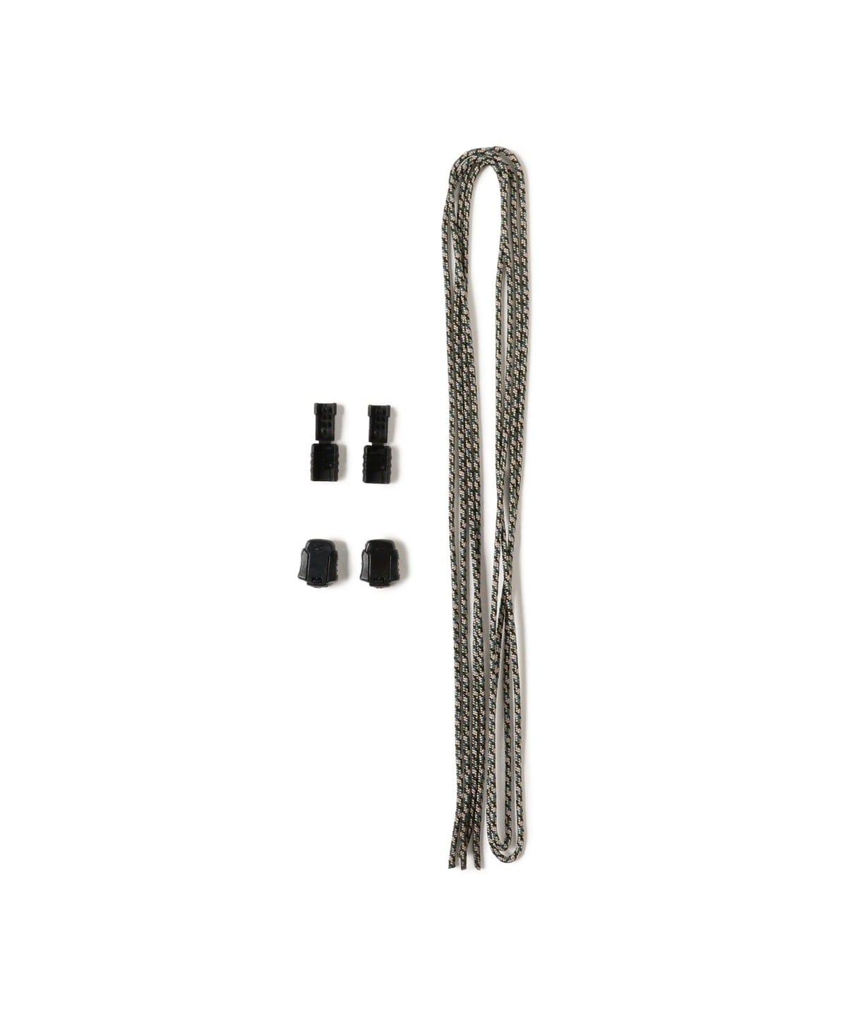 牧野英明@B印MARKET B印マーケット / halo commodity Proc shoe laces(120) シューズ MEN Grey Beige Mix 120cm 牧野英明@B印MARKET B印マーケット / halo commodity Proc shoe laces(120) シューズ MEN Grey Beige Mix 120cm