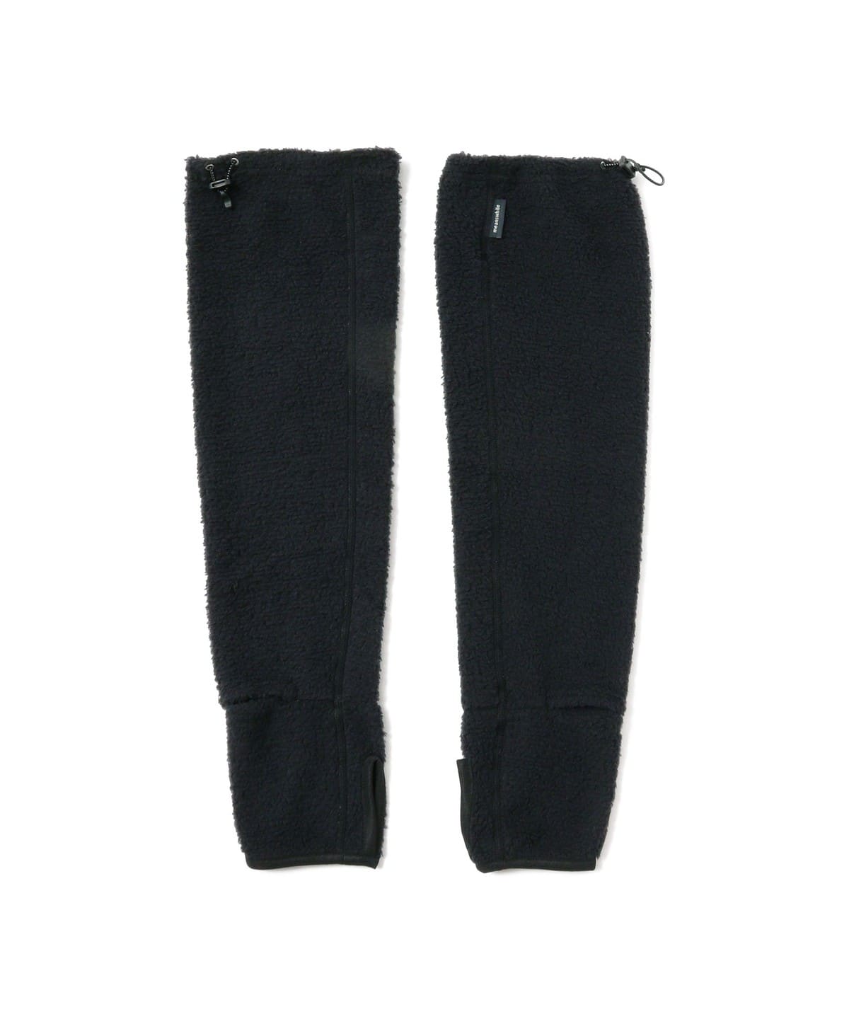 qp@BMARKET / meanswhile PrimaLoft Active Arm Warmer t@bVG MEN BLACK ONE SIZE