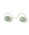 Grayish jade green