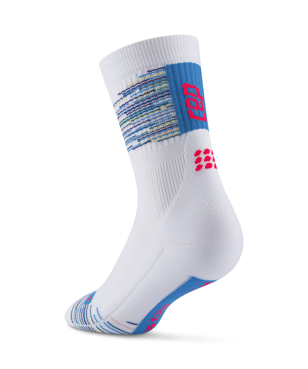 牧野英明@B印MARKET / cep PARIS VIBES 80‘S COMPRESSION SOCKS レッグウェア MEN ホワイト×ブルー 26-29cm 牧野英明@B印MARKET / cep PARIS VIBES 80‘S COMPRESSION SOCKS レッグウェア MEN ホワイト×ブルー 26-29cm