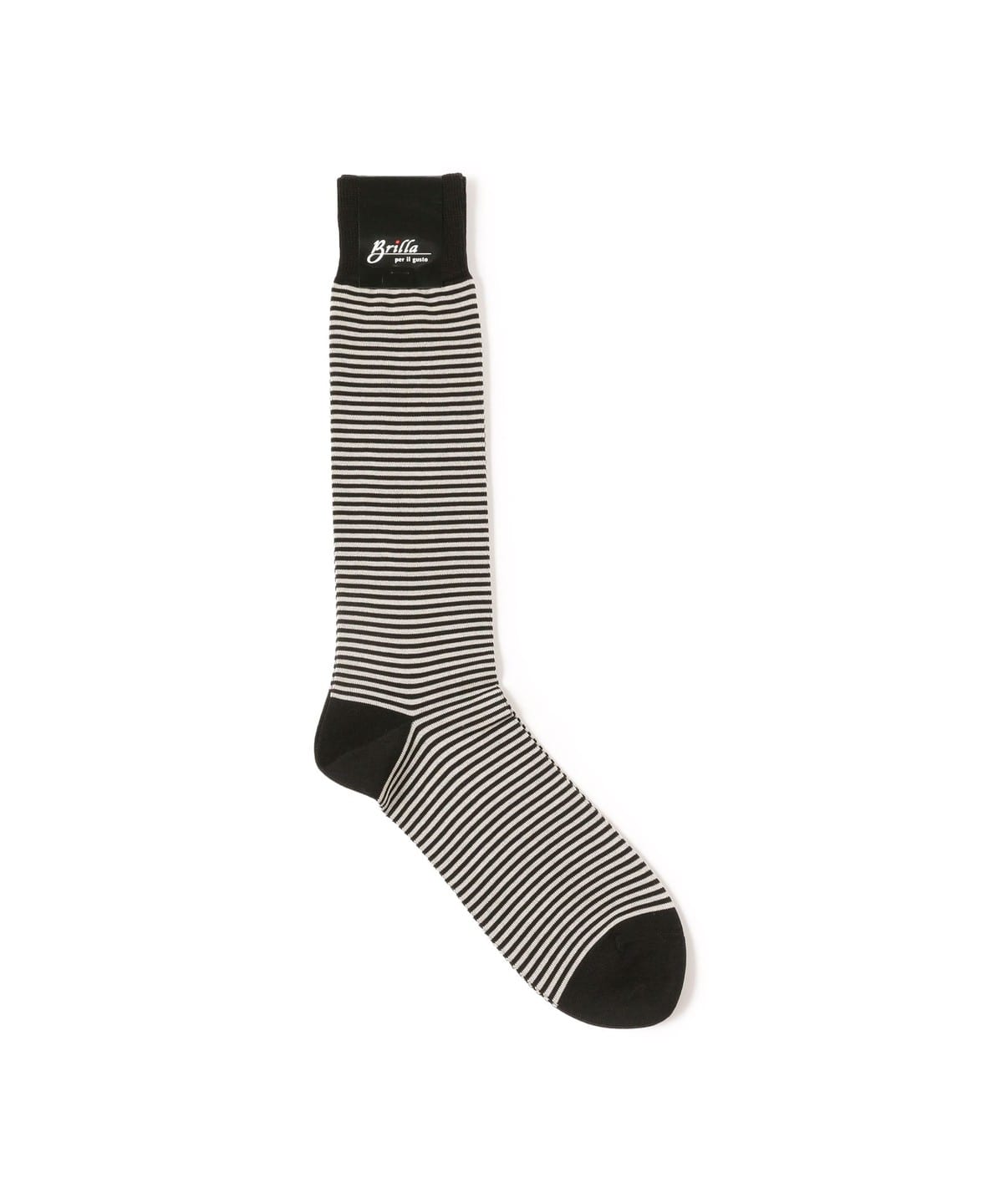 【別注】間瀬裕介@B印MARKET / Brilla per il gusto ブリッラ ペル イル グスト ボーダー ソックス レッグウェア MEN BLK×BEG ONE SIZE 【別注】間瀬裕介@B印MARKET / Brilla per il gusto ブリッラ ペル イル グスト ボーダー ソックス レッグウェア MEN BLK×BEG ONE SIZE