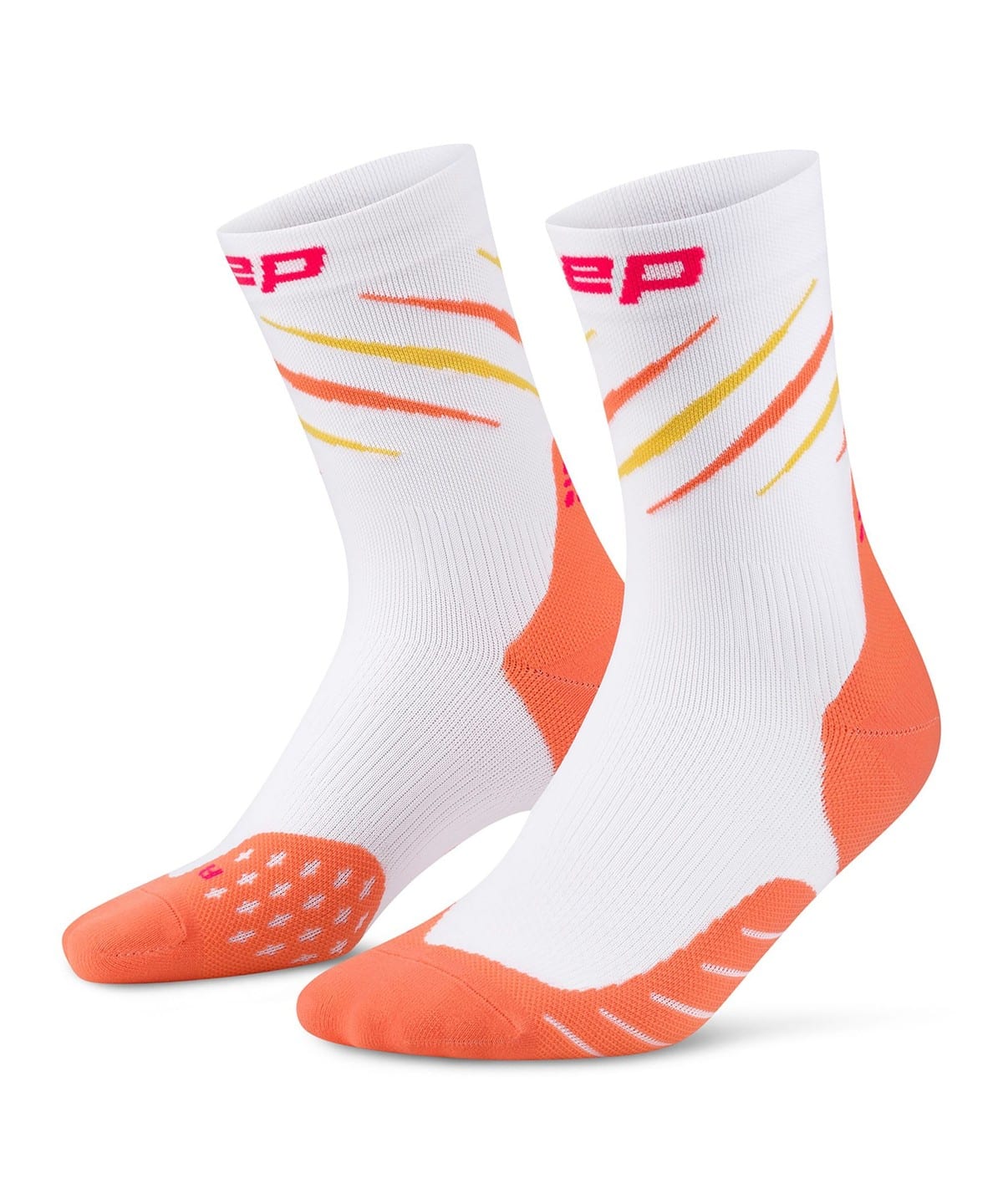 �q��p��@B��MARKET B��}�[�P�b�g / cep CORE RUN COMPRESSION SOCKS 5.0 - Edt. Claws ���b�O�E�F�A MEN ORANGE �V(25-27cm)