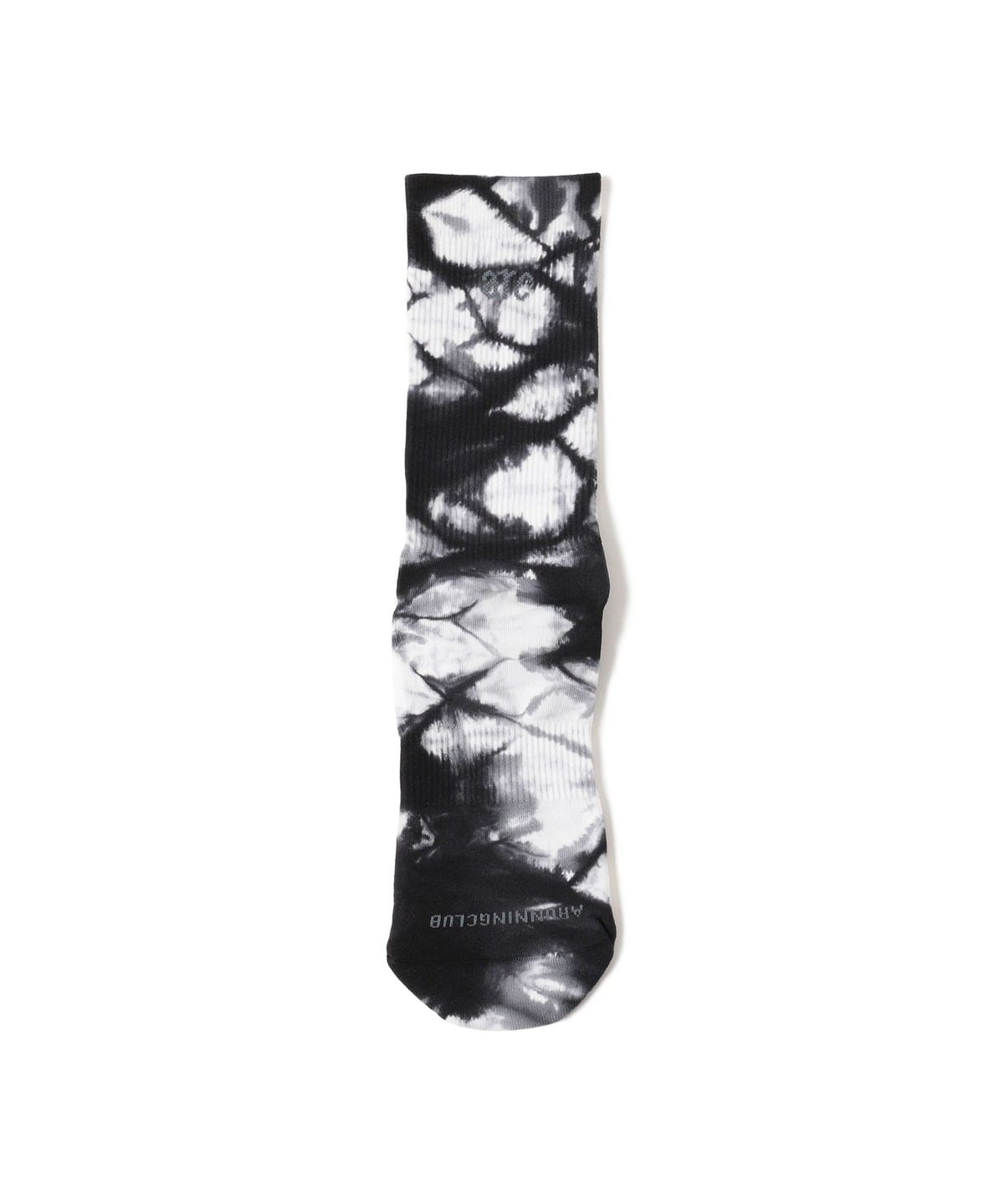 【別注】牧野英明@B印MARKET / arc Marble Run Crew Socks レッグウェア MEN BLACK 26~28cm
