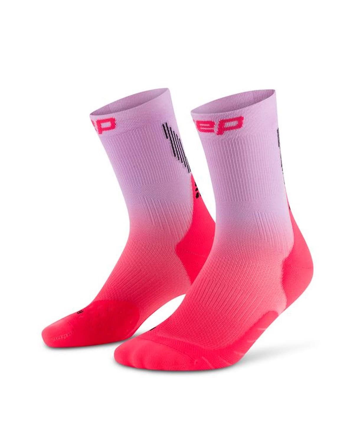 �q��p��@B��MARKET B��}�[�P�b�g / cep CORE RUN COMPRESSION SOCKS 5.0 - Edt. Gradient ���b�O�E�F�A MEN PINK �V(25-27cm)