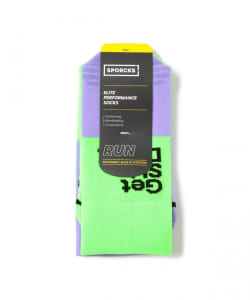 若生多絵子＠B印MARKET / SPORCKS GET SHIT DONE PURPLE - RUNNING SOCKS