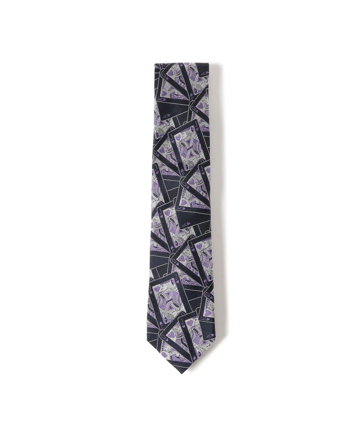 【別注】高橋秀樹@B印MARKET / TUDOR ROSES プレイングカード モチーフ ネクタイ スーツ・ネクタイ MEN NAVY ONE SIZE 【別注】高橋秀樹@B印MARKET / TUDOR ROSES プレイングカード モチーフ ネクタイ スーツ・ネクタイ MEN NAVY ONE SIZE