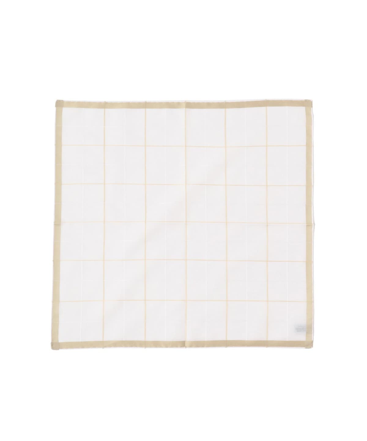 間瀬裕介@B印MARKET / SIMONNOT GODARD シモノゴダール コットン ライン チーフ スーツ・ネクタイ MEN BEIGE ONE SIZE 間瀬裕介@B印MARKET / SIMONNOT GODARD シモノゴダール コットン ライン チーフ スーツ・ネクタイ MEN BEIGE ONE SIZE