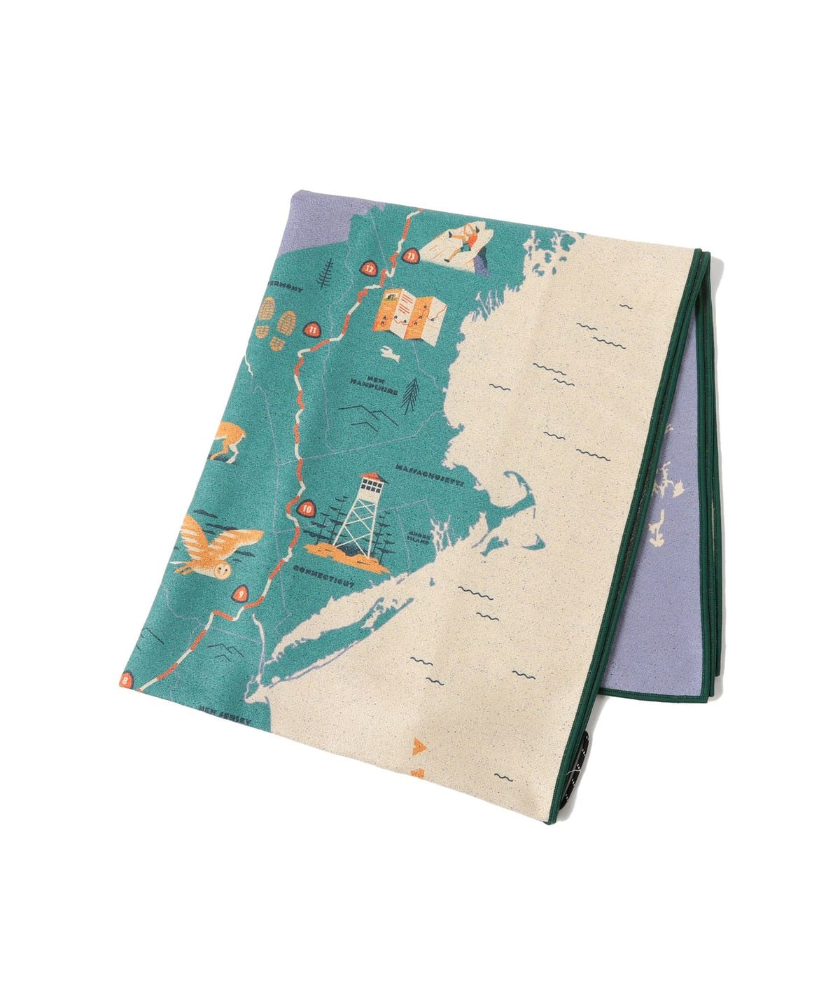 若生多絵子@B印MARKET / nomadix Towel インテリア WOMEN Appalachian Trail Map ONE SIZE 若生多絵子@B印MARKET / nomadix Towel インテリア WOMEN Appalachian Trail Map ONE SIZE