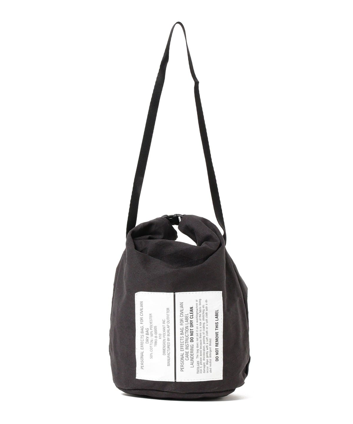 菊地延@B印MARKET / BURLAP OUTFITTER バーラップアウトフィッター PERSONAL EFFECT BAG バッグ MEN BLACK DUCK ONE SIZE 菊地延@B印MARKET / BURLAP OUTFITTER バーラップアウトフィッター PERSONAL EFFECT BAG バッグ MEN BLACK DUCK ONE SIZE