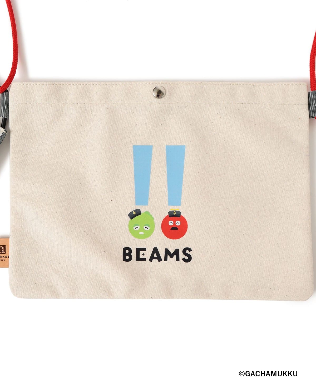 B印MARKET（B印マーケット）ガチャピン ムック サコッシュ L（バッグ