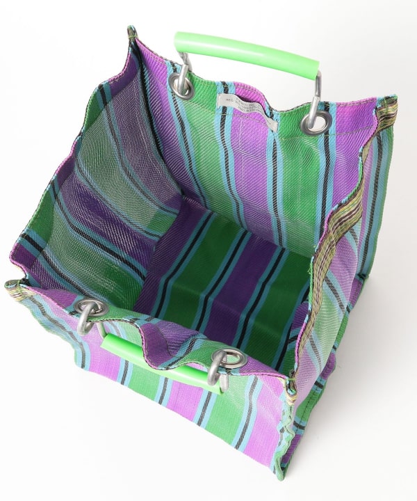村口良@B印MARKET / PUEBCO RECYCLED PLASTIC STRIPE BAG