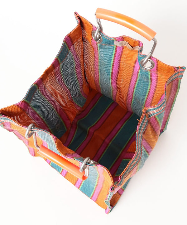 村口良@B印MARKET / PUEBCO RECYCLED PLASTIC STRIPE BAG