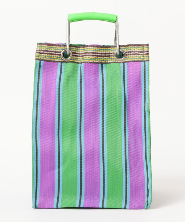 村口良@B印MARKET / PUEBCO RECYCLED PLASTIC STRIPE BAG