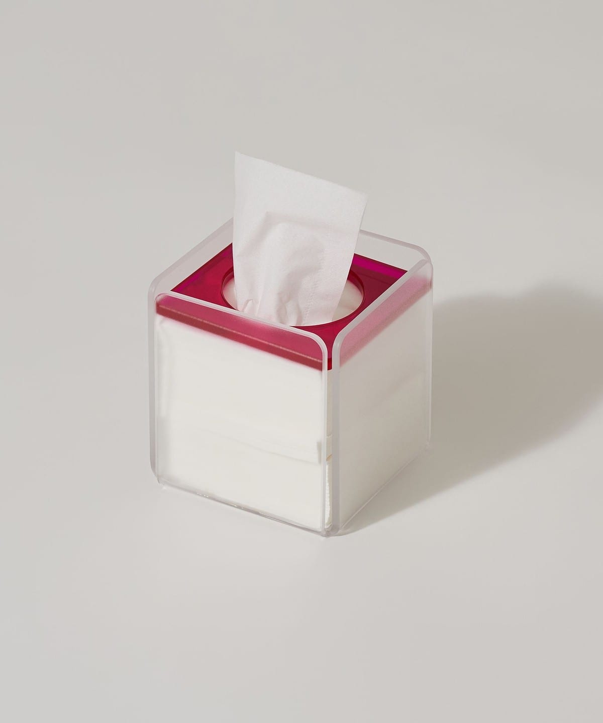 藤井早希子@B印MARKET / APTONE Tissue Case mini インテリア WOMEN フロステッドホワイト+オータムピンク ONE SIZE 藤井早希子@B印MARKET / APTONE Tissue Case mini インテリア WOMEN フロステッドホワイト+オータムピンク ONE SIZE